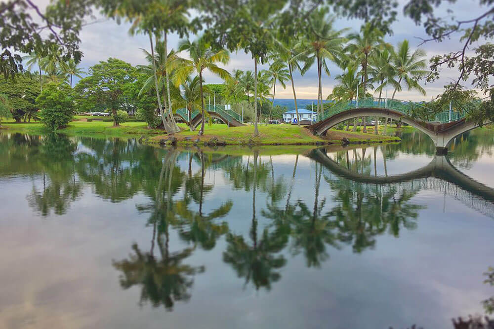 Waila River State Park in Hilo, Hawaii