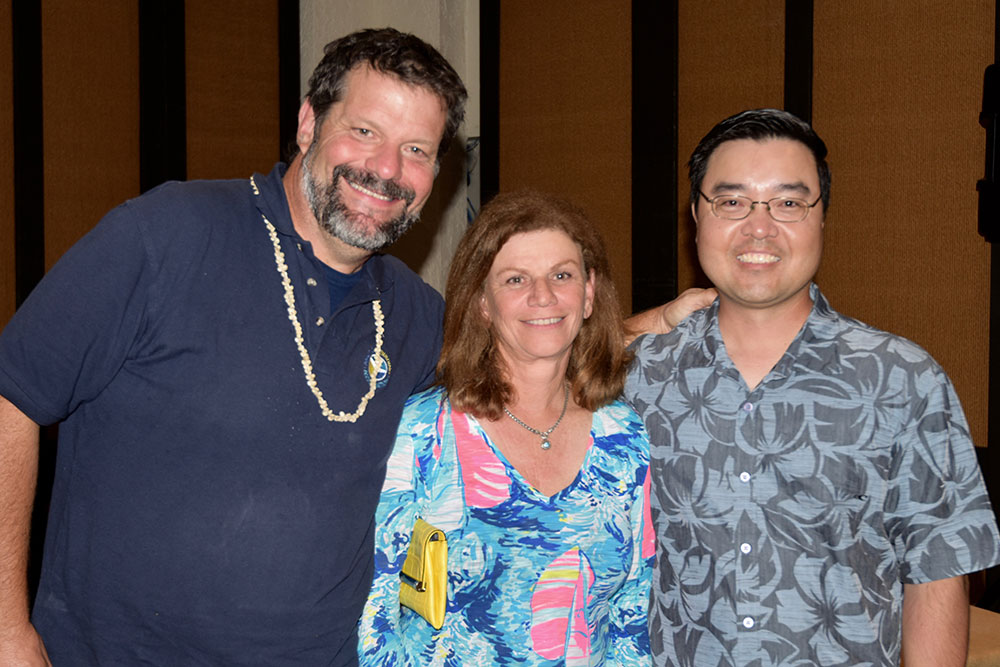 attendees at film festival opening reception