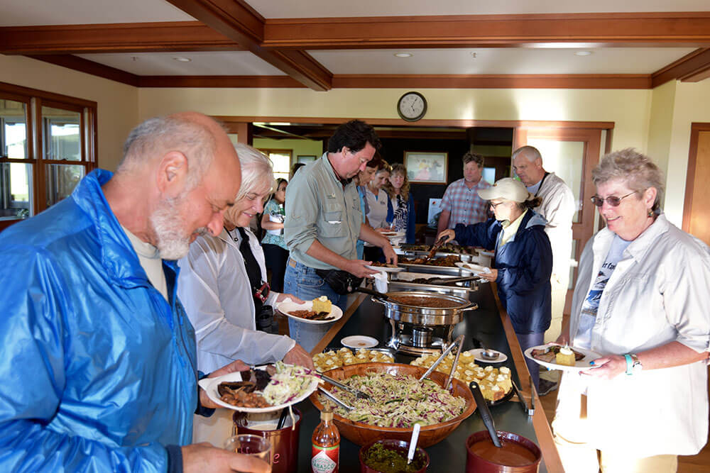 Dinner at Waikii Ranch